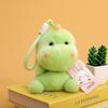 Cute Dinosaur Plush Toy With Cartoon Design And Keyring For Kids Gift