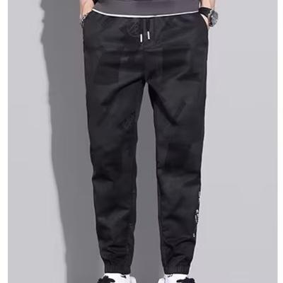Summer Men's Sports Pants, Cropped Pants, Camouflage Design, Niche Loose and Versatile Casual Pants