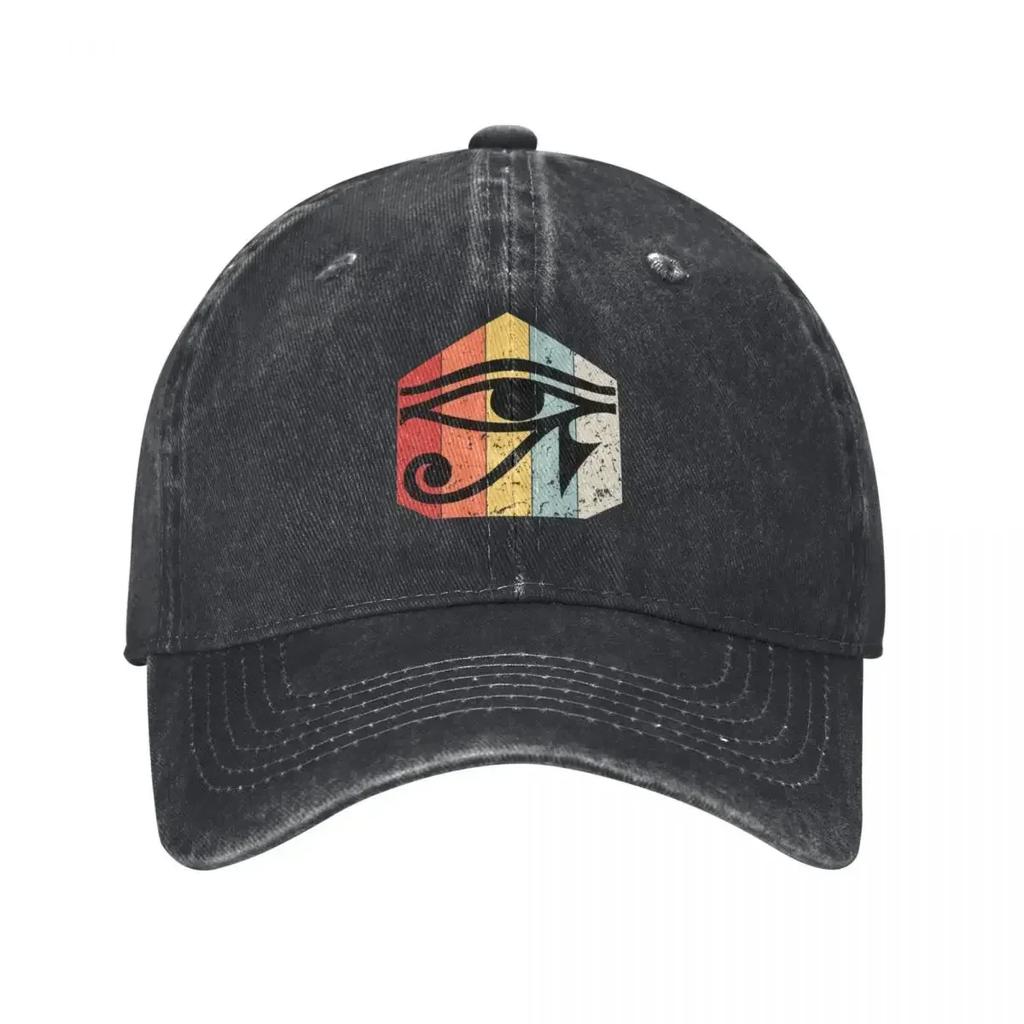 Egyptian Ancient Ancient Egypt Vintage RetroEgyptian Eye of HorusCap Baseball Cap Beach Hat Wild Ball Hat Boy Child Womens