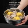 304 Stainless Steel Double-Layer Insulated Bowls