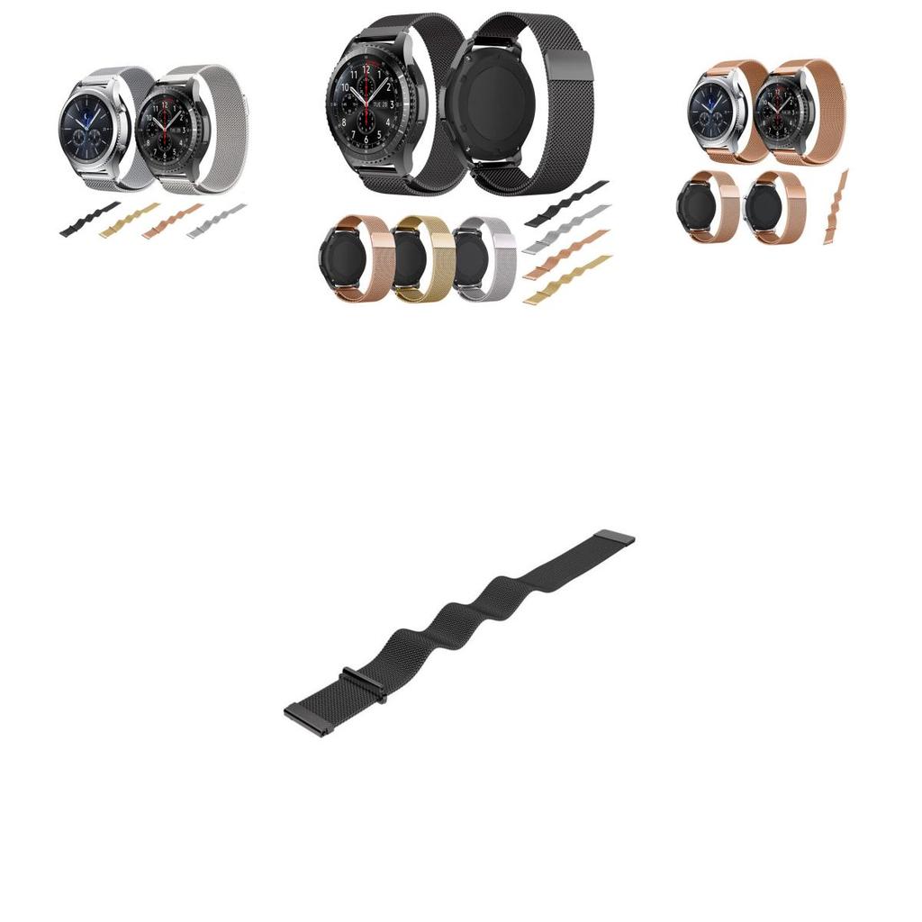 Elegant Milanese Magnetic Stainless Steel Watch Band Strap For Samsung Gear S3 Frontier