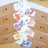 8pcs/set New Cute Butterfly Kraft Bookmarks for Books Markers Holder School Cute Gift