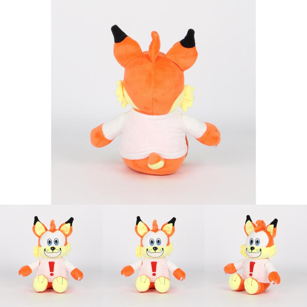 Bubsy Fox Plush Toy With Soft Material For Home Decor And Gifts