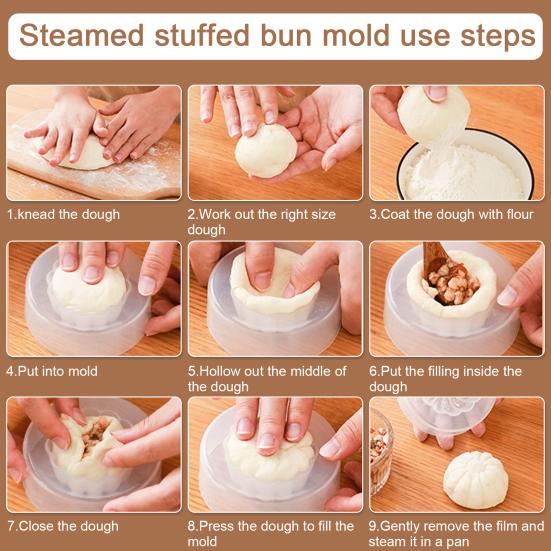 Useful Chinese Baozi Maker Easy Demoulding Long Lasting Cookware