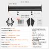 VEVOR Universal Rear Spoiler GT Style Adjustable Trunk Wing Car Racing 53.1"/135 Cm