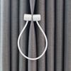 2Pc Magnets Curtains Clamps Curtain Holder Tieback Magnetic Clips Hanging Balls Tie Back for Window Draperies Accessories