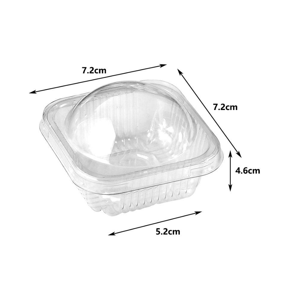 Transparent Pastry Gift Box Plastic Food-grade Materials Cupcake Boxes Dome Exquisite Dessert Baking Decoration Box Wedding