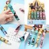 Cartoon Anime 10-color Ballpoint Pen Multi-functional Pressing Pen For Boys Student Special Notebook Pen