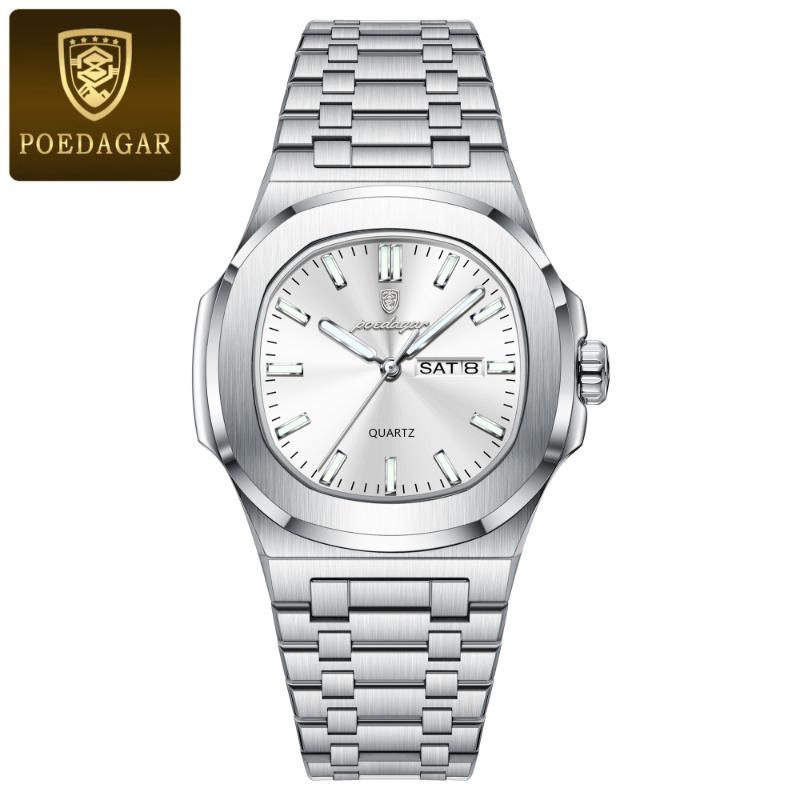 New Top Brand Ultra-thin New Women's Watch Waterproof Luminous Luxury Quartz Double Calendar Watch