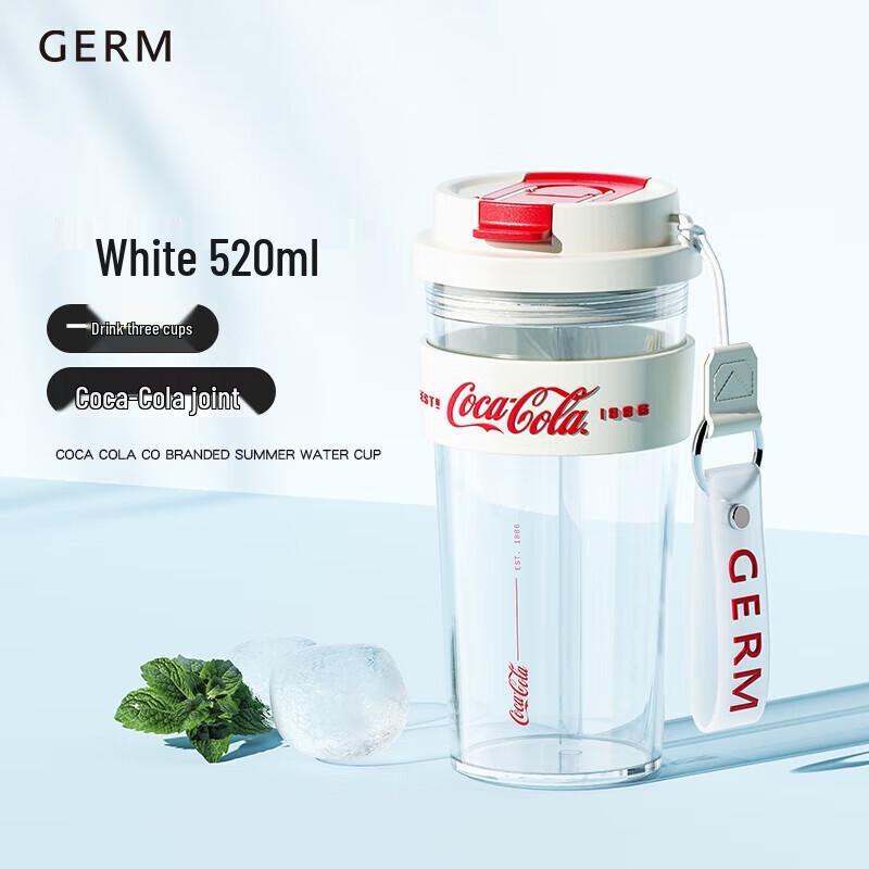 Germ 520ml Dual-Drink Tritan Straw Water Bottle