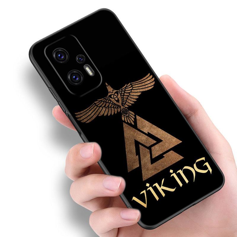 

Чехол для телефона с логотипом Viking Vegvisir для Xiaomi POCO F2 F3 M2 M3 M4 X3 X4 Pro NFC F4 GT 5G F1 X2 C3 C31 C40 M5S, мягкий черный чехол из ТПУ Xiaomi POCO M5S