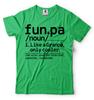 Mens Funpa Definition Tshirt Funny Gifts For Grandfather Grandpa Gifts Tshirt