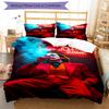 3pcs Joker Character Pattern Bedding Set Duvet Cover Set Includes Duvet Cover &pillowcases, Perfect All Season Bedroom Decoration & Gift