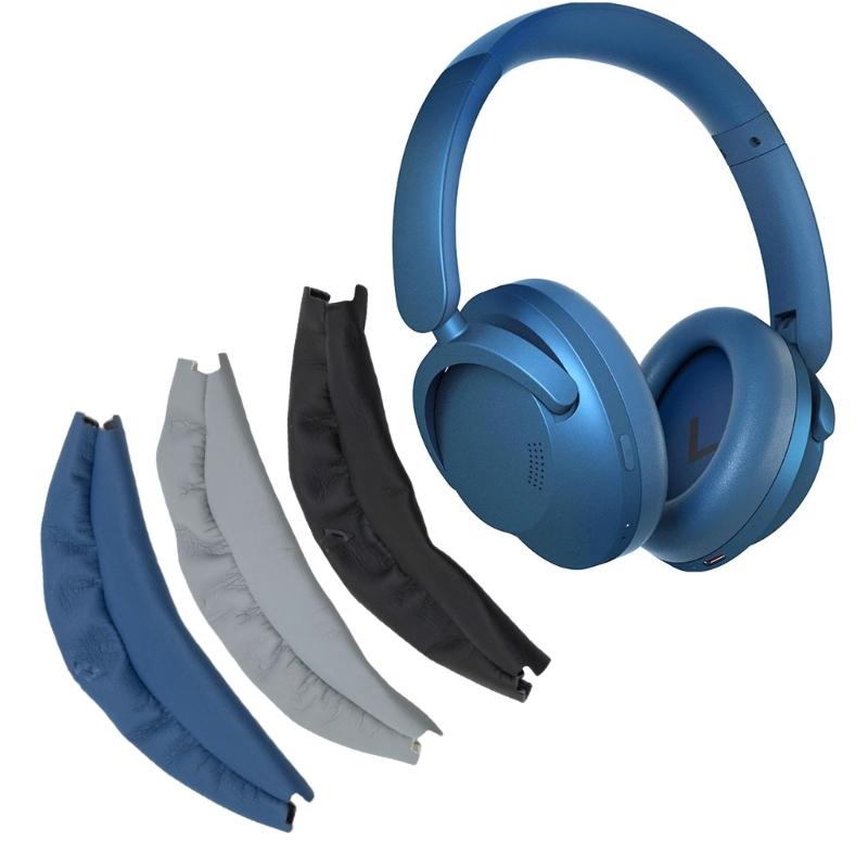Soft Protein Leather Ear Pad Headband Replacement Set For 1 MORE HC905 SonoFlow Headphones