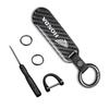 SLZPW1 Metal Motorcycle Keychain Rotating Horseshoe Rings For Honda CRF CB CR XR CRM CBR 125 250 300 350 400 500 600cc