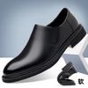 Summer new soft leather beanie shoes business men's casual leather shoes men's shoes men's derby shoes