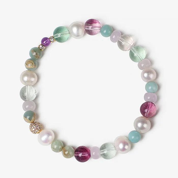 Binary Mix Gemstone Bracelet