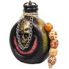 Halloween Cowboy Western Skulls Wine Pot Resin Ornament