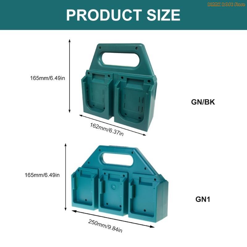 K1AE Multiple Capacity Battery Organizers Prevents Tipping For Power Tool Stations