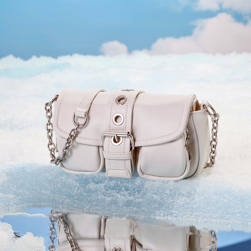 

Новая сумка подмышку, одноплечевая, кроссбоди, для通勤, маленькая женская сумка белый