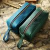 Retro Crazy Horse Leather Large Capacity Pencil Case
