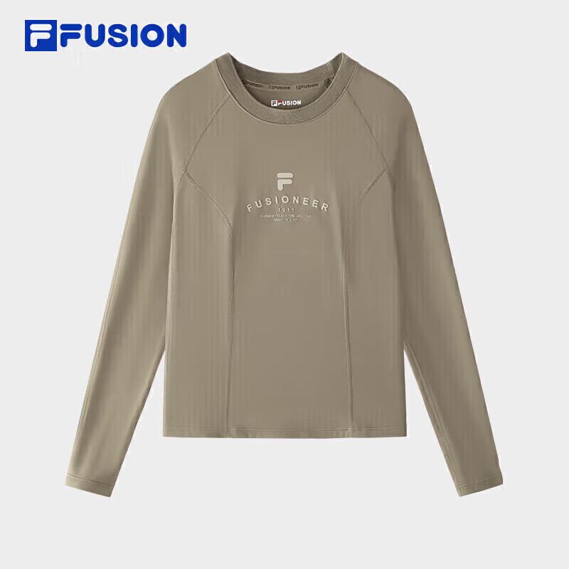 FILA FUSION Women s Knitted Long-Sleeve T-Shirt M