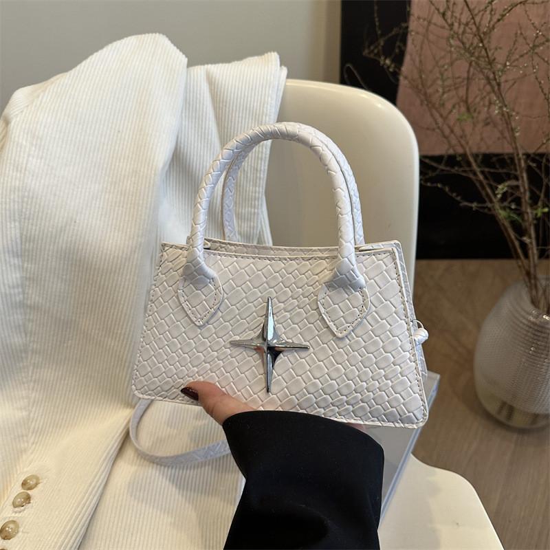 Pu Women Crossbody Bag With Star Decoration And Soft Structure For Travel City