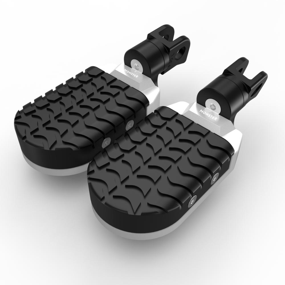 Motorcycle Adjustable Front Footpegs Footrest For Ducati Monster 620 2006-2007 696 2008-2014 796 797 1100 Multistrada 1100/S