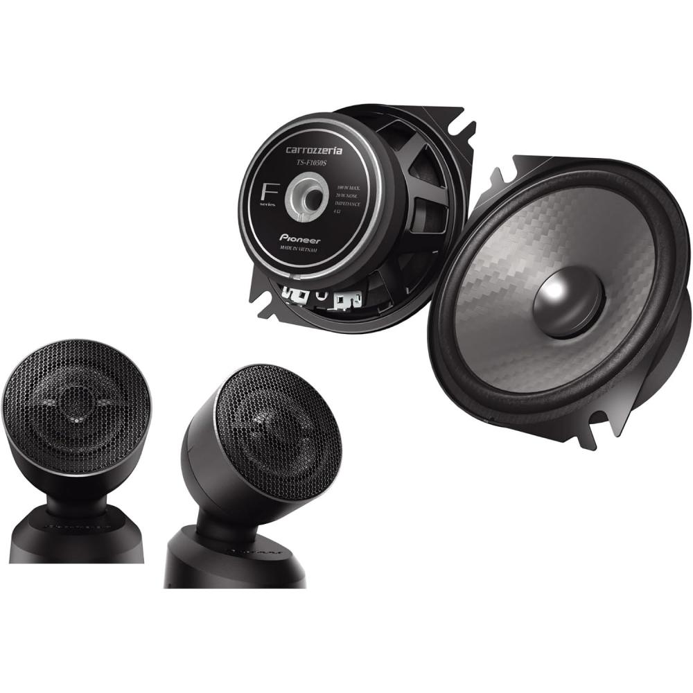 Pioneer Ts F1050s 10см Индивидуальная установка Раздельные 2-полосные Hi-Res Модель 2025