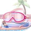 Lunettes de natation pour enfants imperméables anti-buée grand champ de vision protectrices réglables