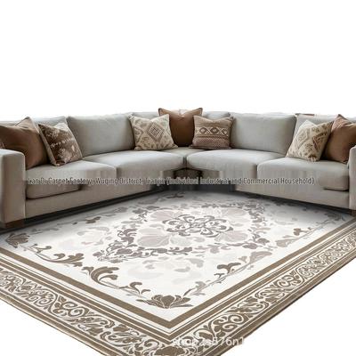 Schmutzabweisender Perserteppich - Leicht zu reinigende Matte für Wohnzimmer, Couchtisch, Schlafzimmer