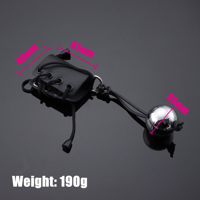 Schwere Dute Metall Ball Anhänger Cock Ring Penis Schwere Bahre Penis Erektion Vergrößerer Extender Gewicht Bahre Sex Spielzeug Für männer