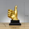 Современная фигурка-декор из смолы, изображающая жест рукой, для дома, офиса, стола, полки, бара, витрины, подарок