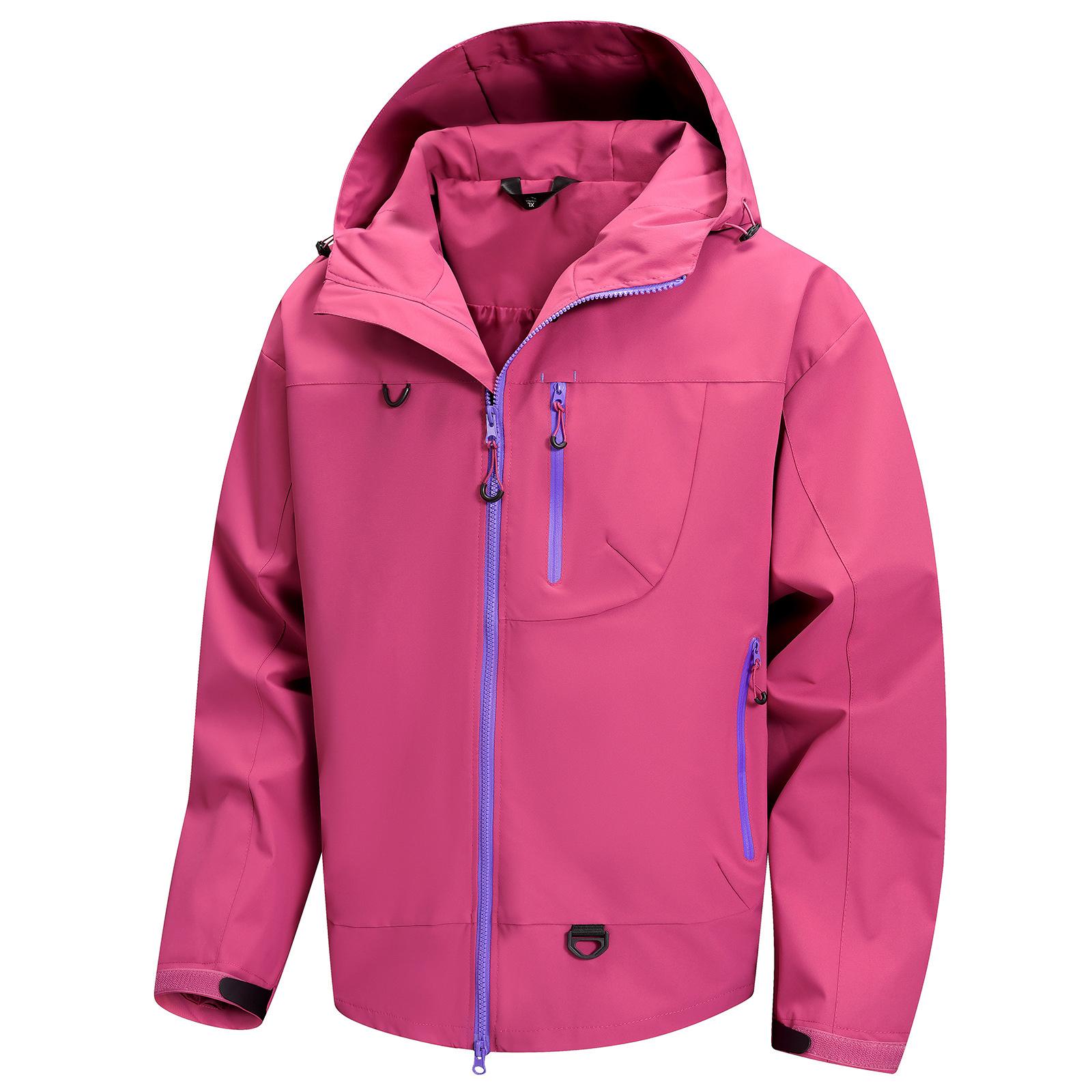 

Мужская куртка с капюшоном на молнии для активного отдыха и альпинизма, парная свободная повседневная куртка XXXL