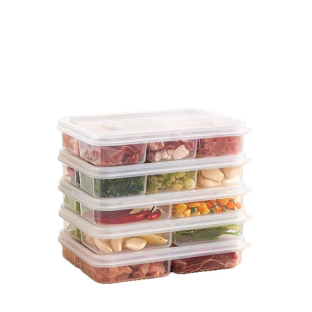 Refrigerator Frozen Meat Storage Box - Airtight Meal Prep & Freshness Container