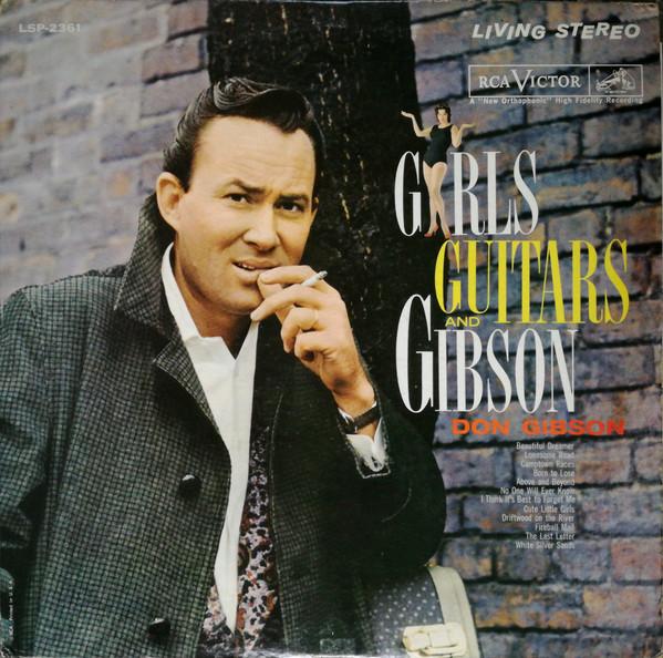 LP Record DON GIBSON - Girls, Guitars And Gibson LSP2361 RCA Victor 1961 US Folk Used