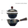 Chinese Kung Fu Tea Set Sand Ceramic Tea Set Travel Kung Fu Tea Set Gift Porcelain Purple Clay Pot Poured Ceramic Tea Set