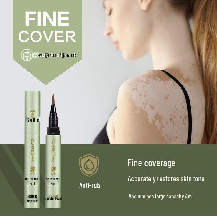 Gai Tuolin Vattentät Vitiligo Täckkräm & Penna