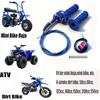 7/8 22Mm Twist Throttle Accelerator Handle Grips For Pit Bike Mini Bike Throttle Cable Kit 4-Stroke Dirt Bike Pocket Bike For 50Cc 90Cc 110Cc