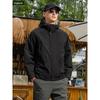 Yingjuelun 2025 Autumn/Winter New Hooded Jacket for Men Outdoor Hiking Windproof Casual Workwear Coat