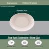 Eco-Friendly Rice Husk Disposable Tableware Set