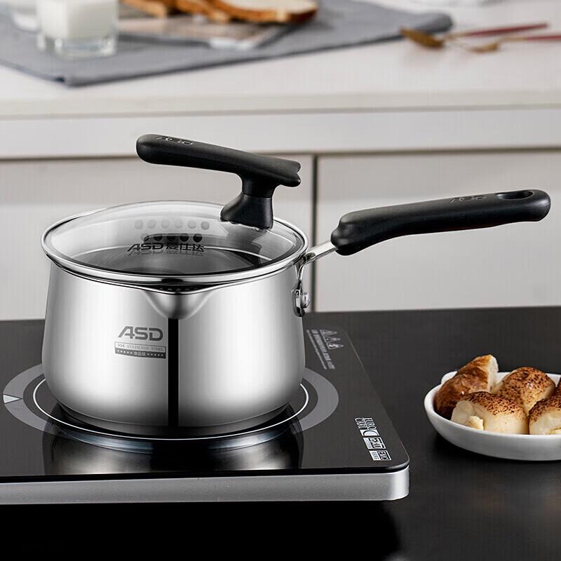 

Aishida Wales 304 Stainless Steel Composite Bottom Milk Pot