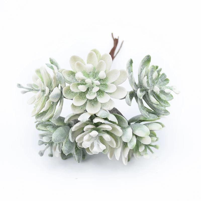 

2/4Pcs Artificial Plant Christmas Tree Home Room Wedding Decorati Bridal Accessory Clearance Fake Plant Diy Gift Handmade Wreath 2 pcs