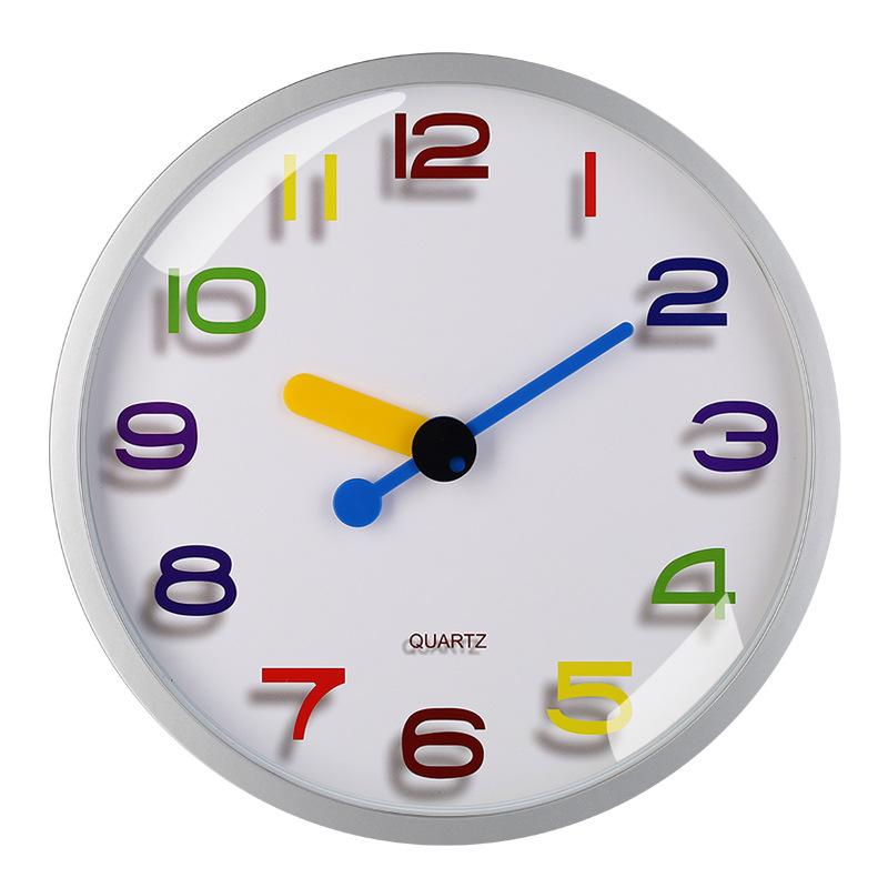 12 Inch 30cm Creative Living Room Silent, Stylish, Simple, Modern Decoration, Light Luxury Quartz Clock