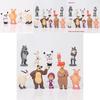 Collectible Masha And The Bear Mini Figures Set Made Of Safe Non-toxic Pvc Material