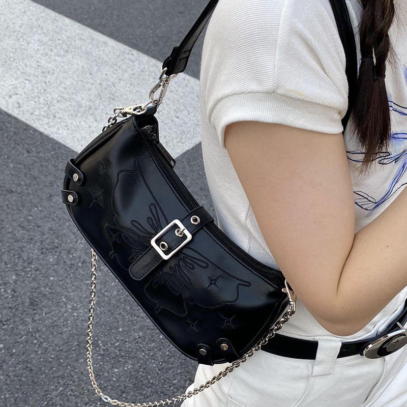 

Wood and Stone Original Sexy Y2g Crossbody Underarm Bag Matte Black