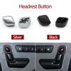 Car Left Right Seat Adjust Switch Control Button Cover Replacement For BENZ C GLK E ML GL Class W204 C204 X204 W212 W207 W166