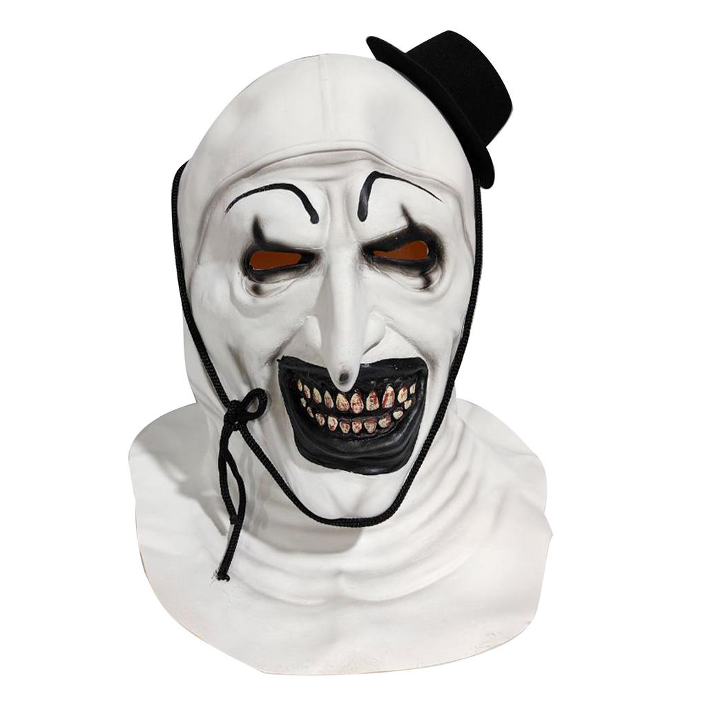 Latex Halloween Scary Clown Mask Flexible And Durable For Creepy Cosplay Cosplay Clown Mask