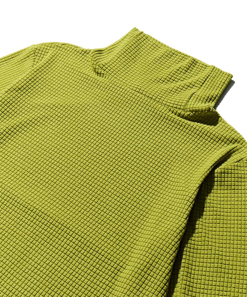 MADDEN Funny Mock Neck Pullover Green