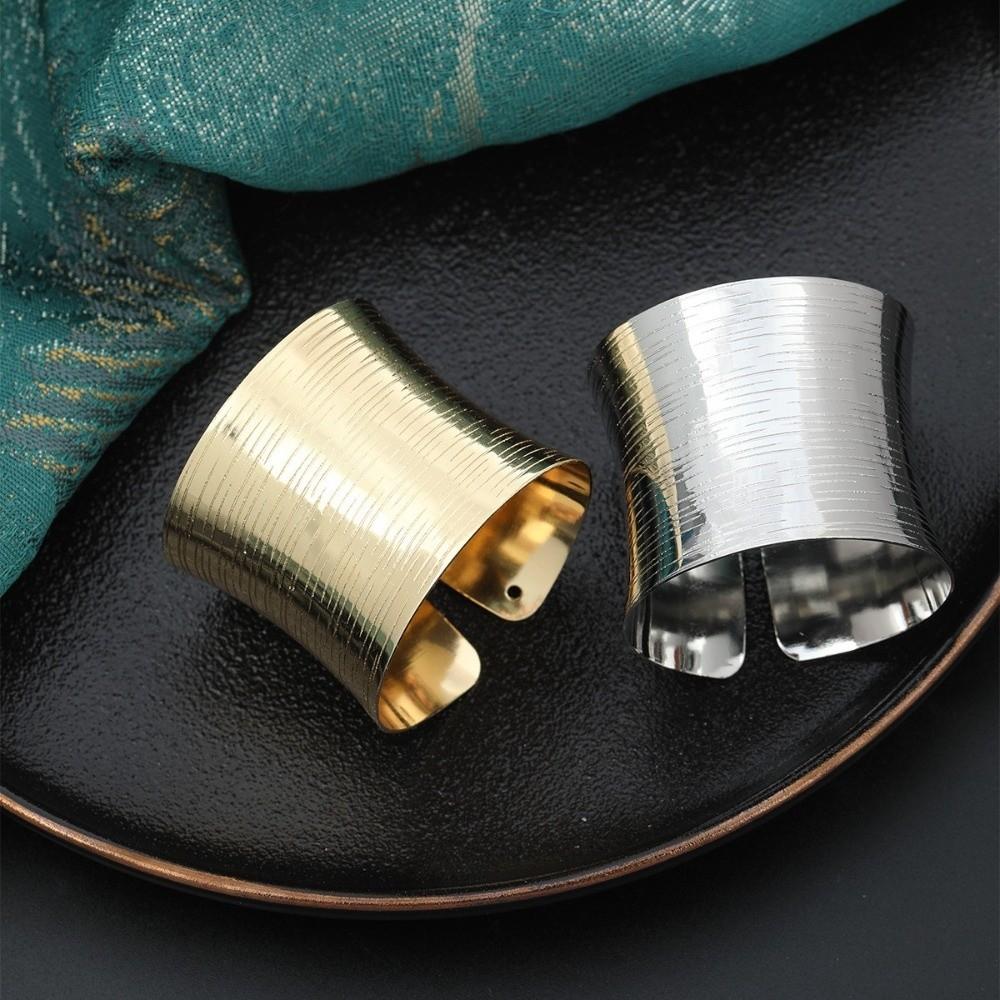 6PCS Luxurious Western-style Napkin Buckle Modern Festive Napkin Buckle Napkin Ring  Event Decor